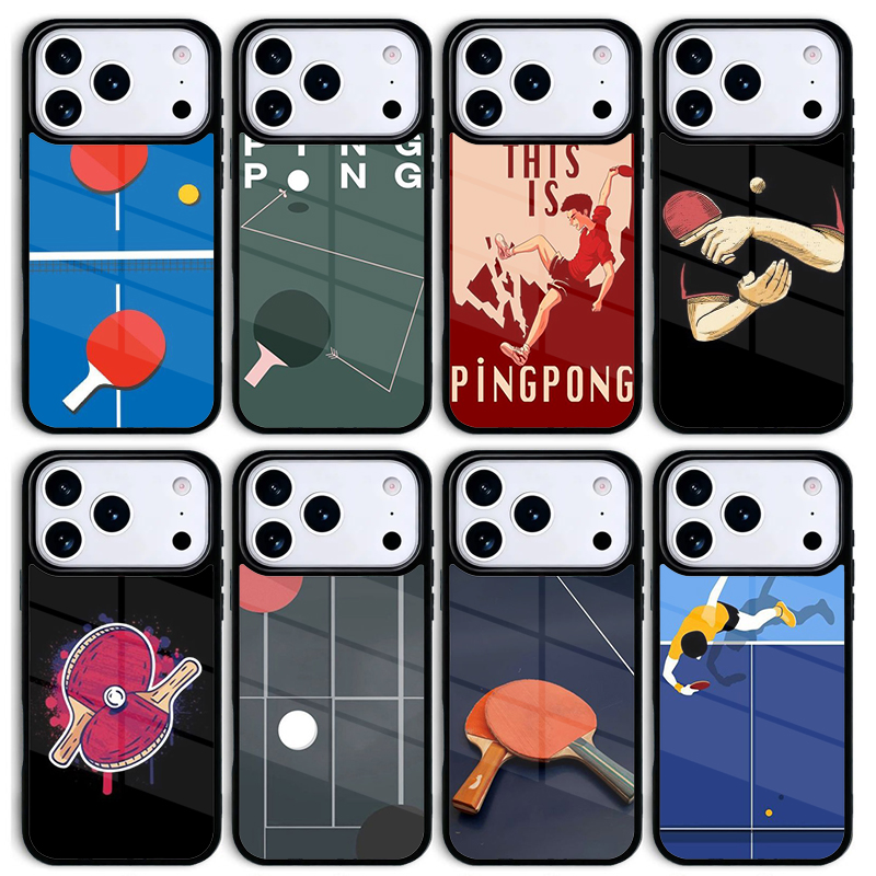 Table Tennis Quotes - 卓球スポーツ柄スマホケース Apple iPhone 17 air 16