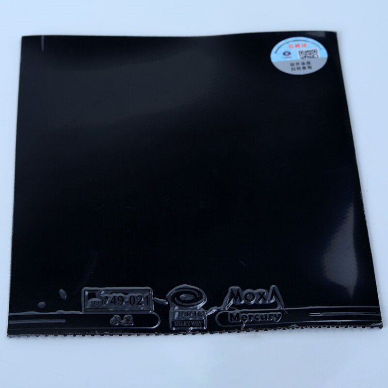 Table Tennis Rubber - YINHE 卓球ラバー ピンプルズイン OX ブラック レッド