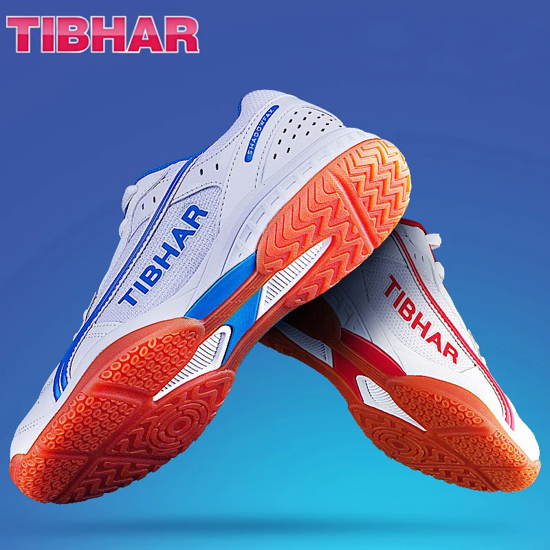 Table Tennis Shoes - 新品 TIBHAR テーブルテニスシューズ オリジナルボックス付き クラシックスタイル メンズ