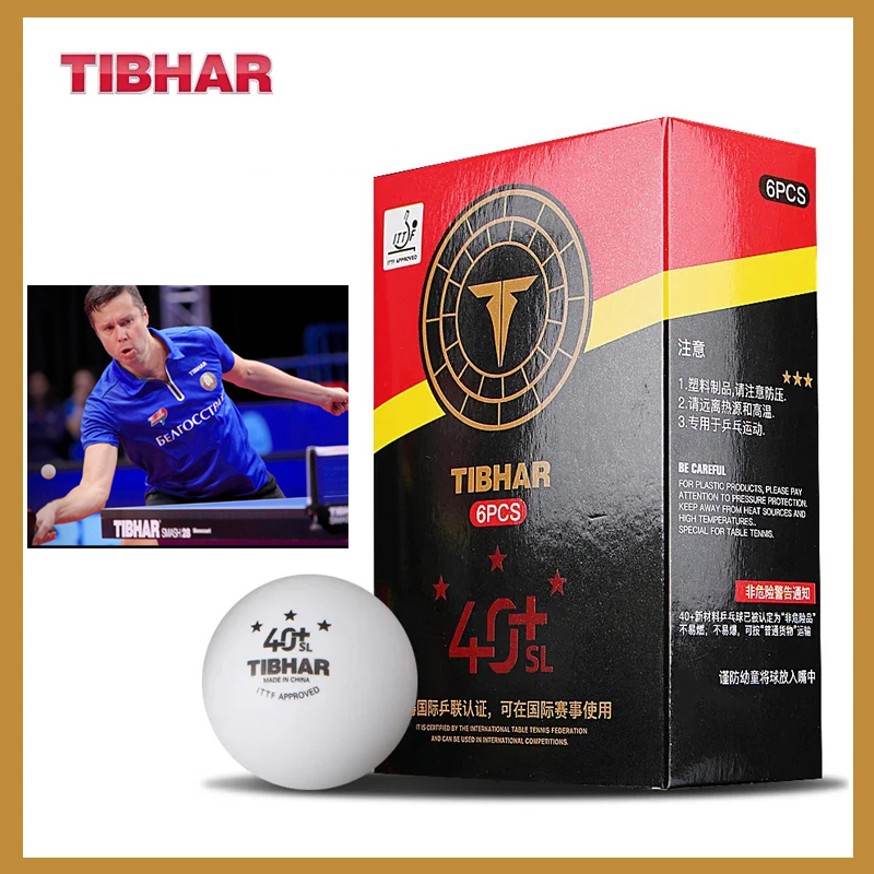 Table Tennis Pc - TIBHAR 3 スターシームレステーブルテニスボール 40+ 新しいプラスチック ITTF