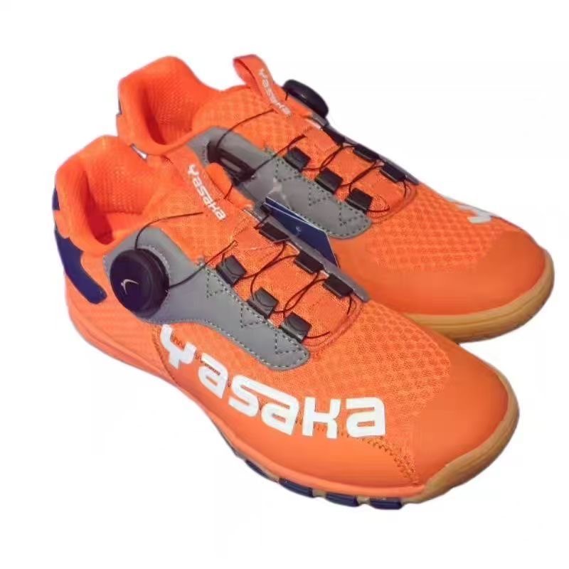 Table Tennis Shoes - 2026 卓球シューズ男性女性オレンジコートシューズユニセックスデザイナーバドミントントレーニングカップルクイックレーススポーツシューズ