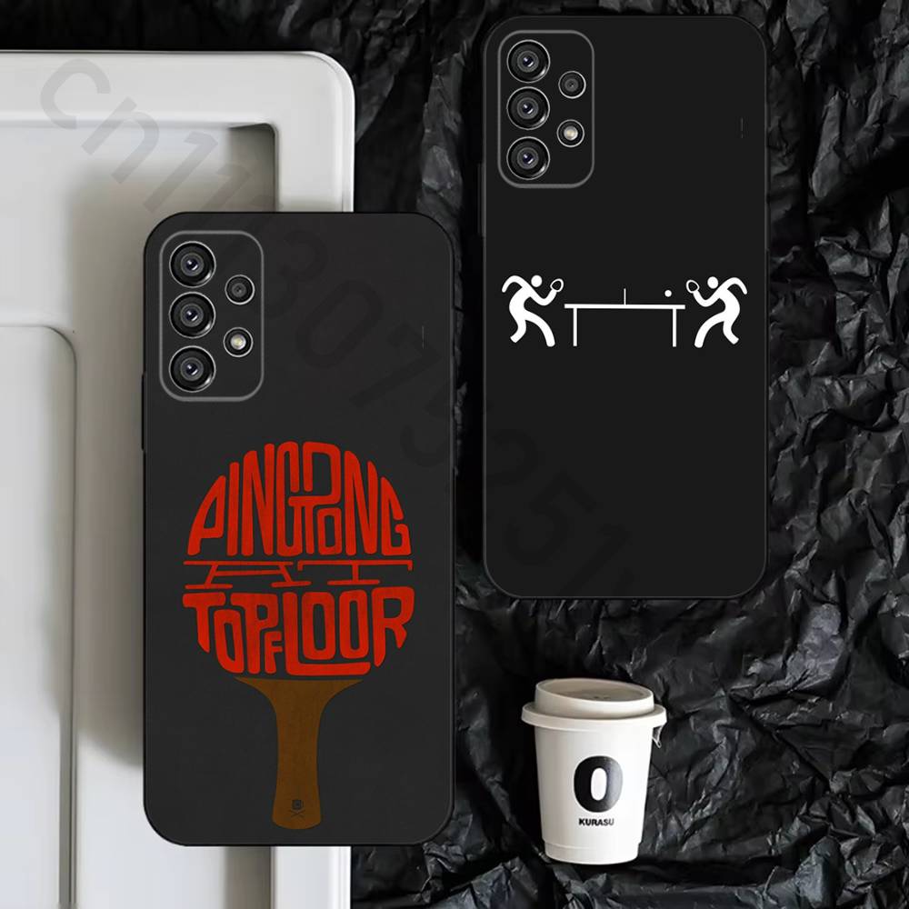卓球ラケットピンポン電話ケースサムスン S9、S10、S20 - Table Tennis Quotes のレビューと価格