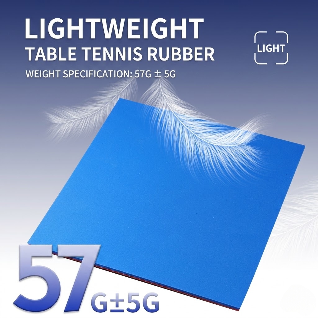 コクタク卓球ラケットラバーサウンドショックブルースポンジアン - Table Tennis Rubber のレビューと価格