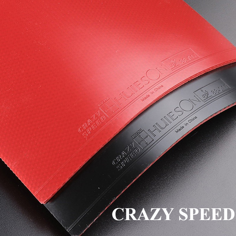 Huieson CRAZY SPEED 卓球ラバーシート ト - Table Tennis Rubber のレビューと価格