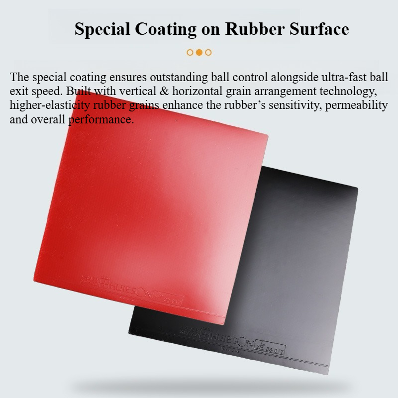 Huieson CRAZY SPEED 卓球ラバーシート ト - Table Tennis Rubber のレビューと価格