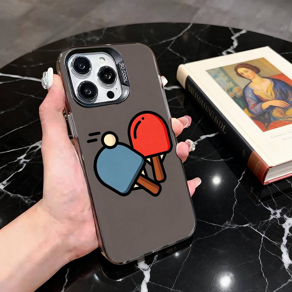新しい卓球漫画柄スマホケース iPhone 17,16,15 - Table Tennis Quotes のレビューと価格