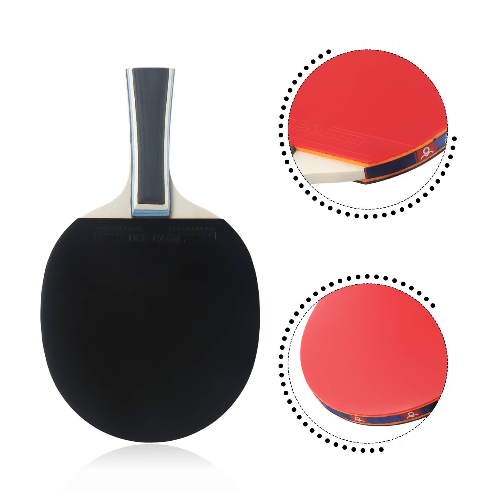 バット卓球ラケット リバースグルー ストロングスピン バッグ - Table Tennis Pc のレビューと価格