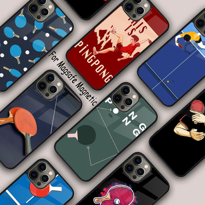 卓球スポーツ マグネット式スマホケース APPLE iPho - Table Tennis Pc のレビューと価格