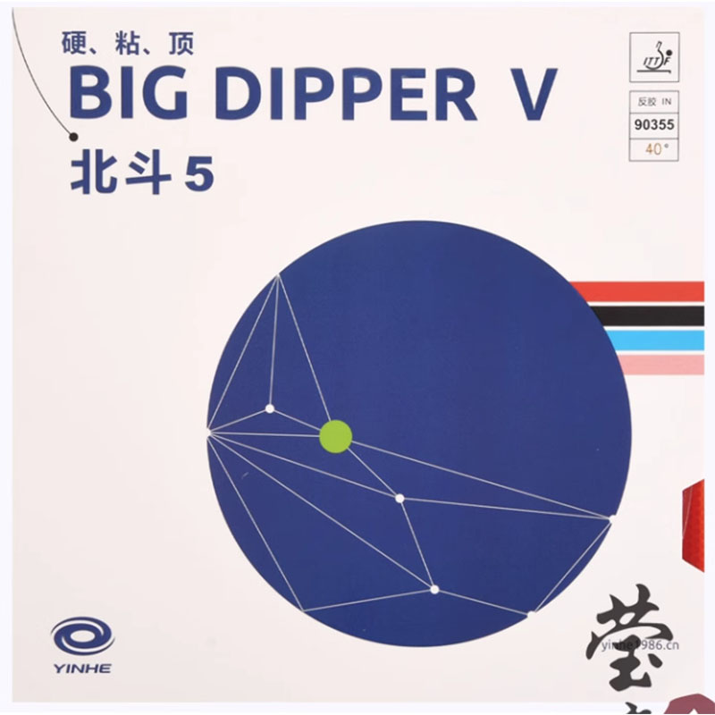 オリジナルインヘビッグディッパーV卓球ラバーとブルースポンジ - Table Tennis Rubber のレビューと価格