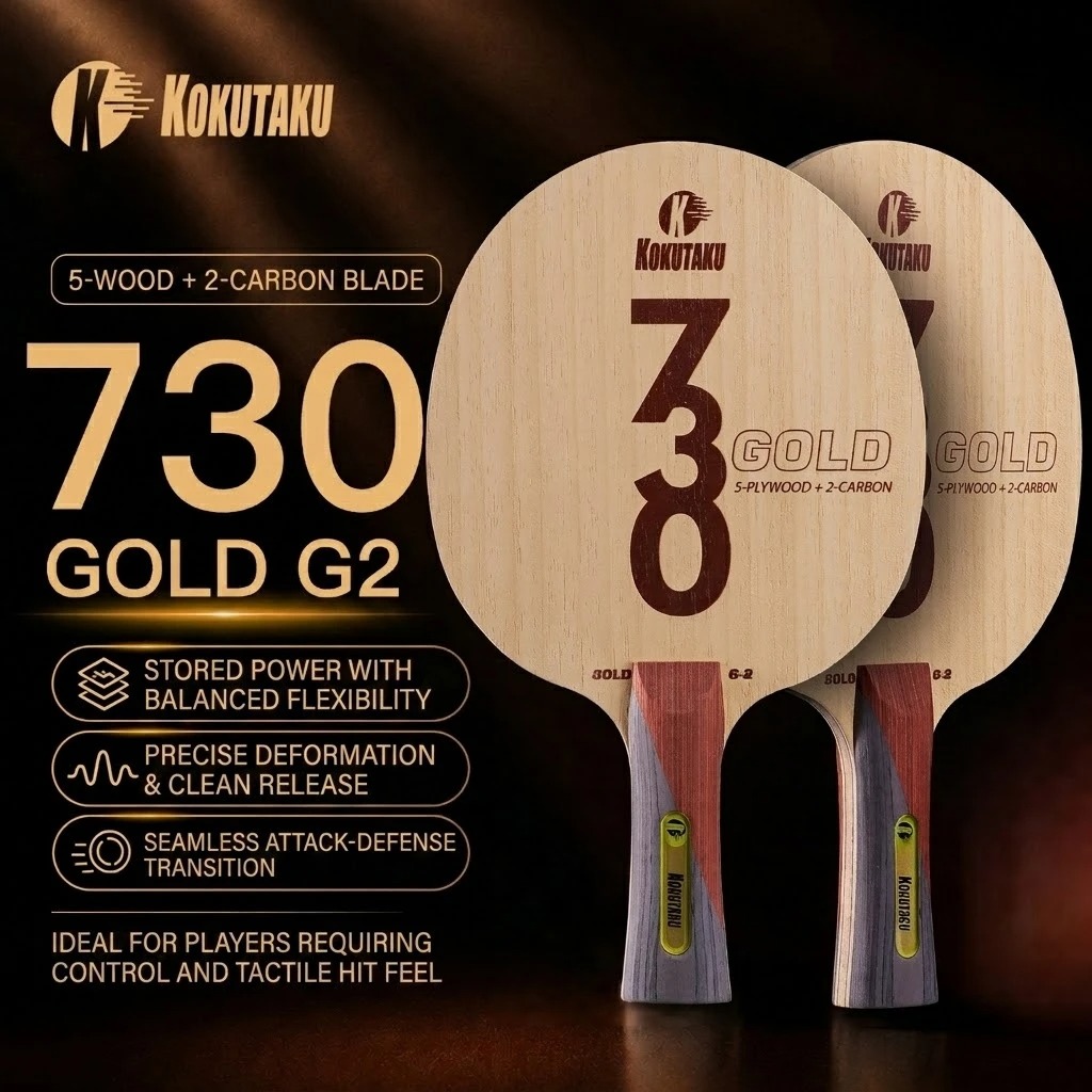 コクタク卓球ブレードFL 730 G1 5層木材/G2 5層 - Table Tennis Rubber のレビューと価格