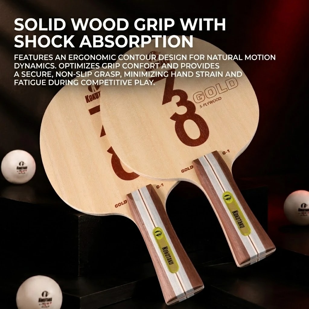 コクタク卓球ブレードFL 730 G1 5層木材/G2 5層 - Table Tennis Rubber のレビューと価格