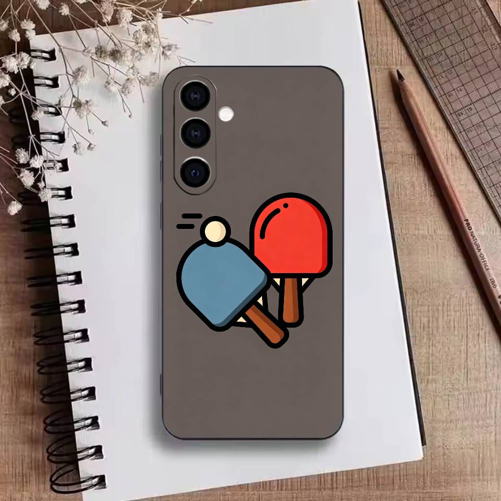 新しい卓球漫画電話ケースサムスンギャラクシー A73、A72 - Table Tennis Quotes のレビューと価格