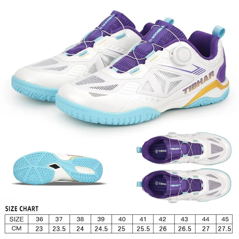 新しいTIBHAR卓球シューズ 男女兼用 プロフェッショナル - Table Tennis Shoes のレビューと価格