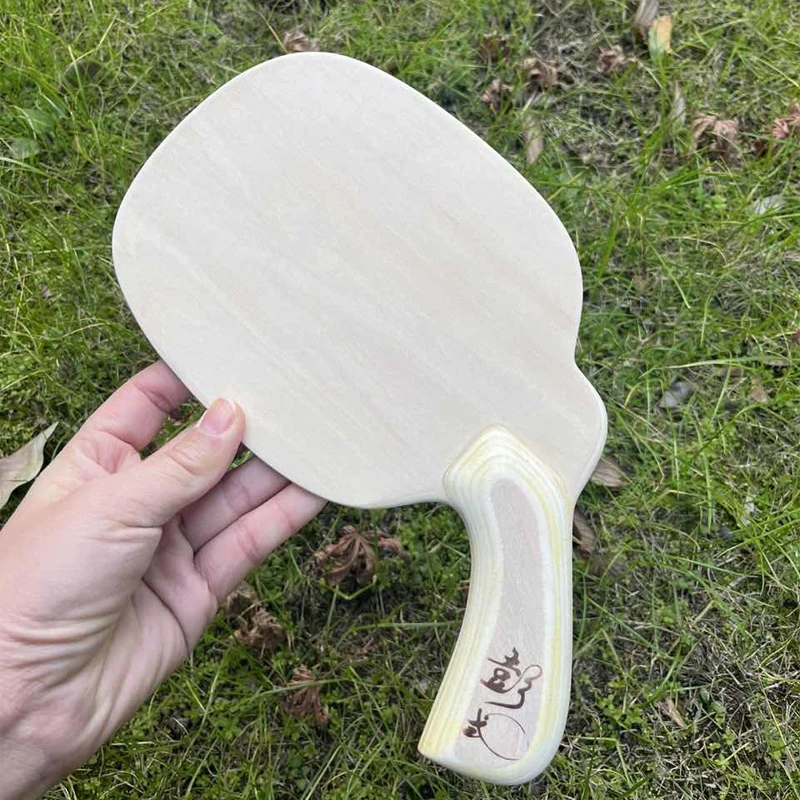 不規則な形状の卓球ラケットユニークなスタイルのピンポンブレー - Table Tennis Association のレビューと価格