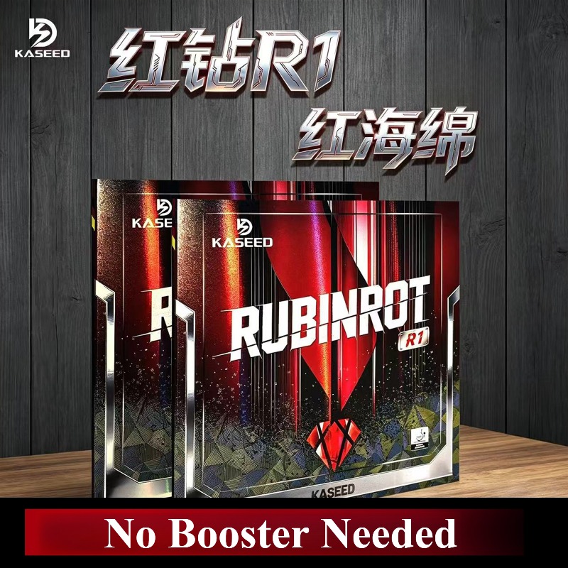 KASEED レッドダイヤモンド R1 卓球ラバーシート 粘 - Table Tennis Rubber のレビューと価格