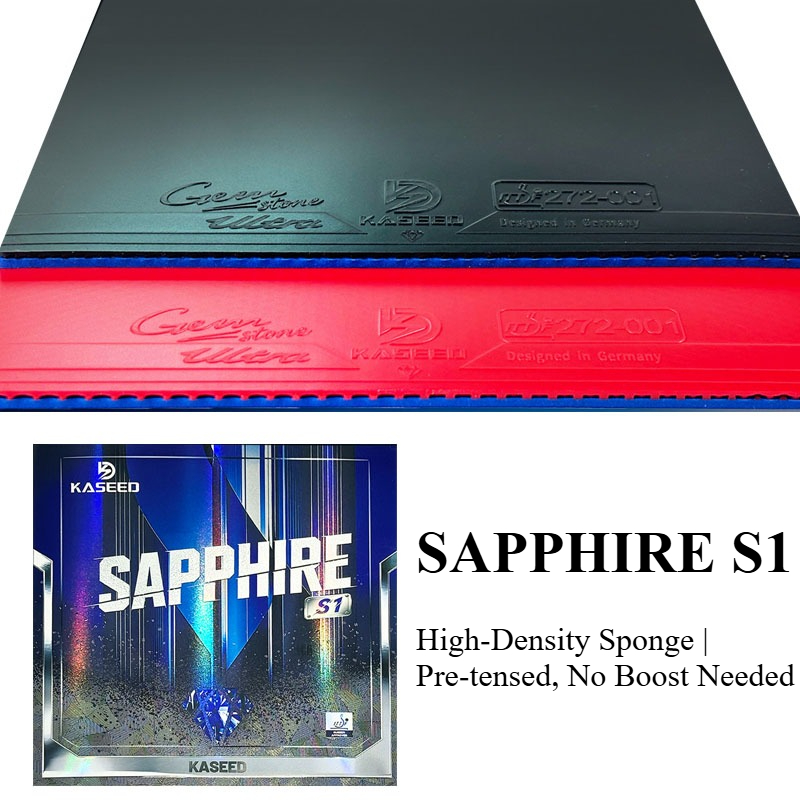 KASEED SAPPHIRE S1 卓球ラバー ピップスイ - Table Tennis Rubber のレビューと価格