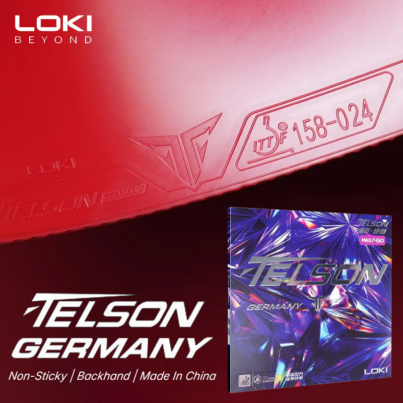 LOKI TELSON GERMANY 卓球ラバー ノンステ - Table Tennis Film のレビューと価格