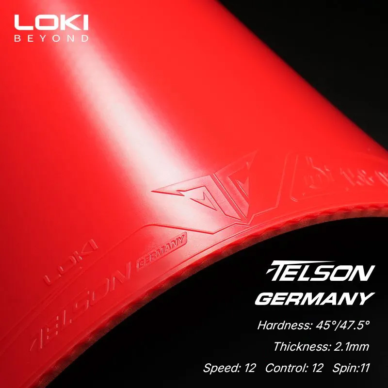 LOKI TELSON GERMANY 卓球ラバー ノンステ - Table Tennis Film のレビューと価格