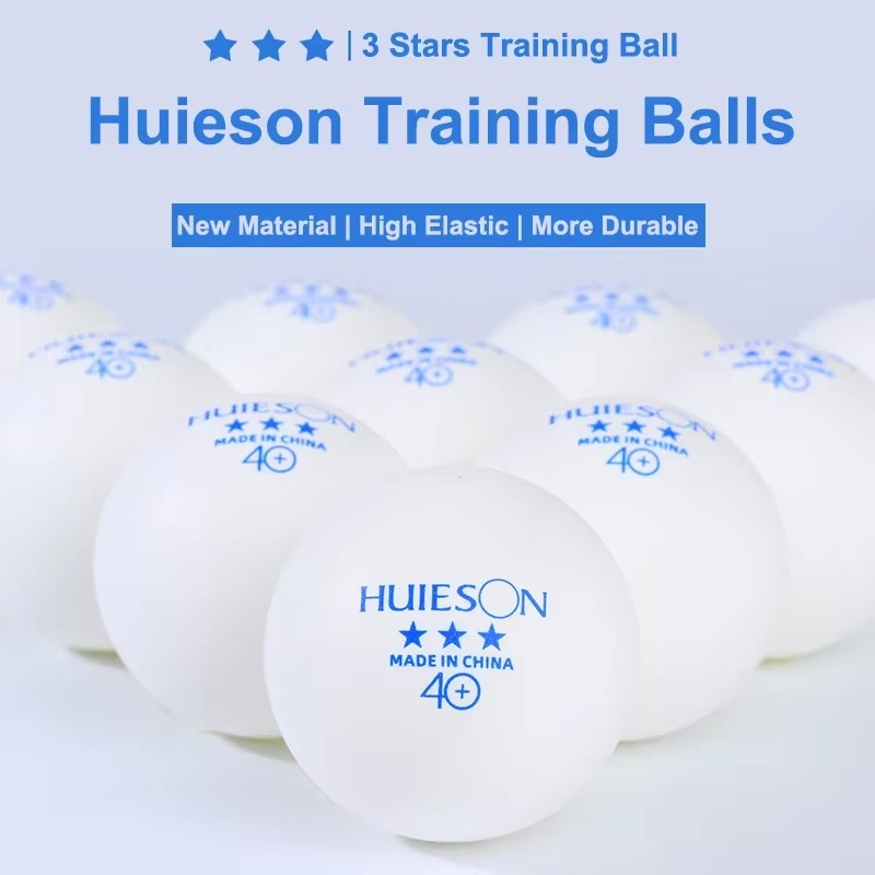 100個入り Huieson ブルーロゴ卓球ボール シーム付 - Table Tennis Pc のレビューと価格
