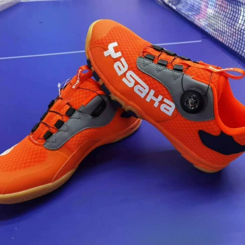 2026 卓球シューズ男性女性オレンジコートシューズユニセッ - Table Tennis Shoes のレビューと価格